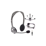 LOGITECH H110, 981-000271, 3,5mm Jac, Çağrı Merkezi, Ofis, Toplantı, Konuşmacı Tipi, Microfonlu Kulaklık