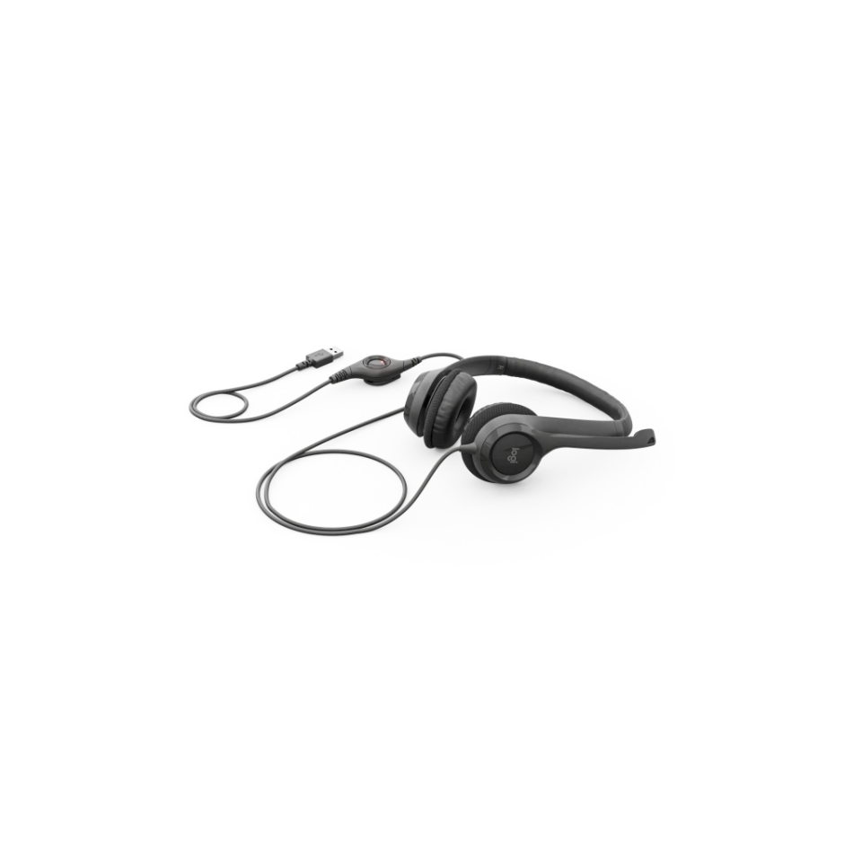 LOGITECH H390, 981-000406, USB, Çağrı Merkezi, Ofis, Toplantı, Konuşmacı Tipi, Microfonlu Kulaklık