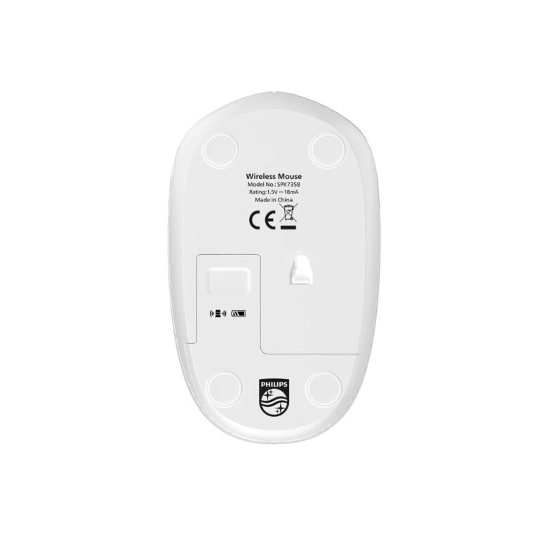 PHİLİPS KABLOSUZ  MOUSE SPK7358W BEYAZ
