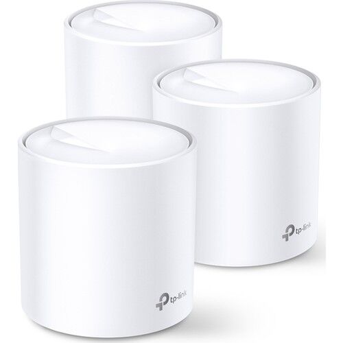 TP-LINK DECO X60(3-PACK) 3000MBPS DUALBAND WIFI6 INDOOR ACCESS POINT