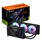 GIGABYTE GV-N5090AORUSX W-32GD, RTX5090, XTREME WATERFORCE, 32Gb, GDDR7, 512BIT, 3 Fanlı, 1xHDMI, 3xDP, GAMING Ekran KARTI