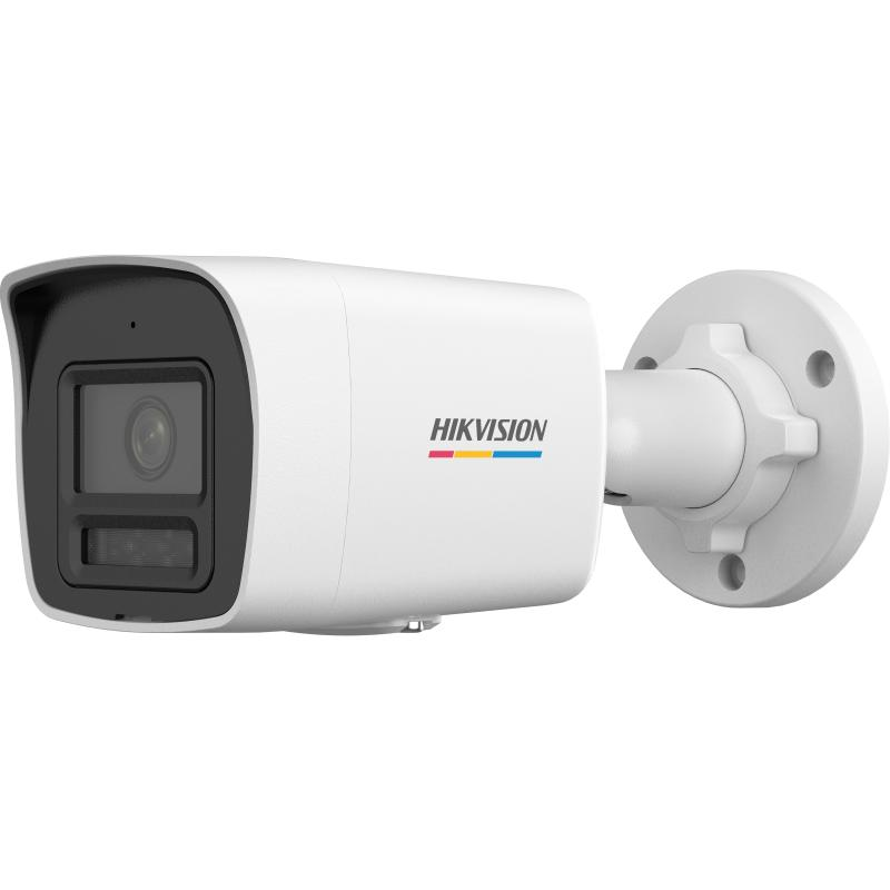 HIKVISION DS-2CD1047G2H-LIUF 1/3'' Cmos Sensör 4MP 4mm Smart Hybrid Light POE Sesli ColorVu Bullet IP Güvenlik Kamera
