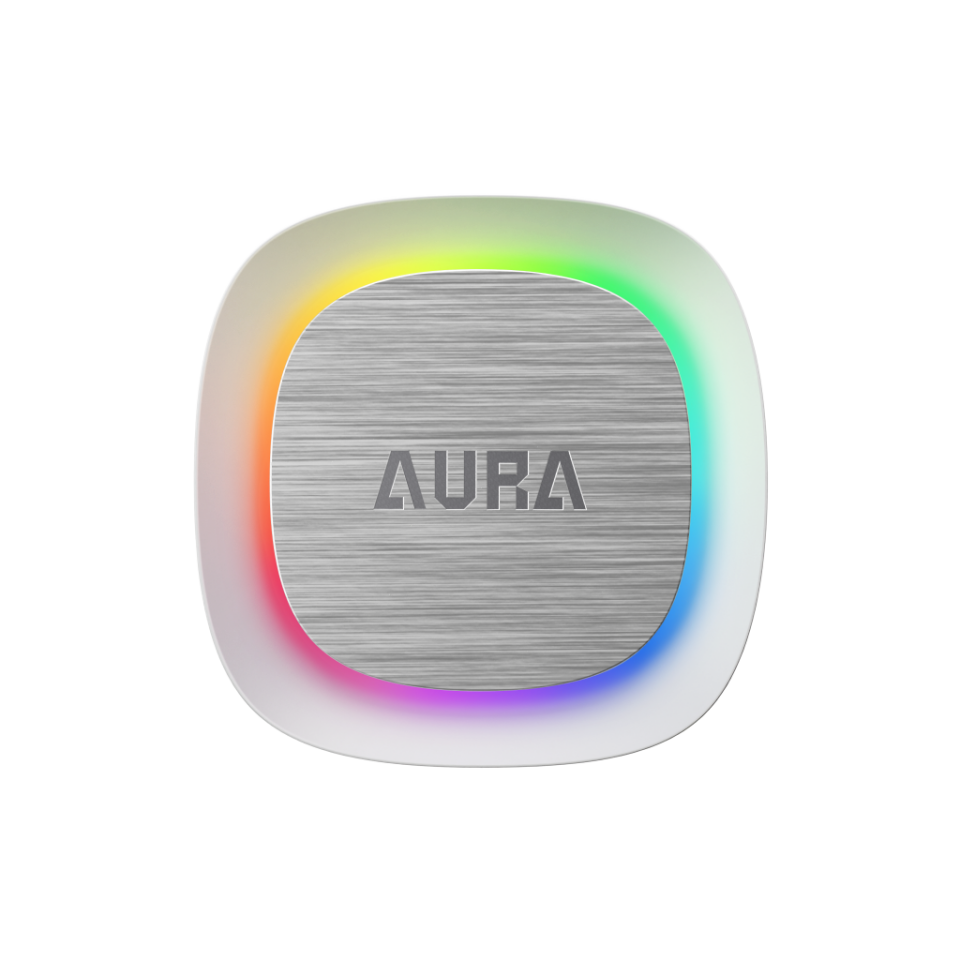 GAMDIAS AURA GL120 V2 WH, White Edition, 120mm,  RGB, 1 Fanlı, CPU Sıvı Soğutma