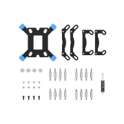 GAMDIAS AURA GL240 V2 WH, White Edition, 240mm,  RGB, 2 Fanlı,CPU Sıvı Soğutma