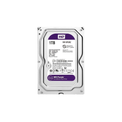 WD PURPLE, WD10PURZ, 3.5" 1TB, 64Mb, 5400 Rpm, 7/24 Güvenlik, HDD  (Türkiye Distribütörü Garantili)