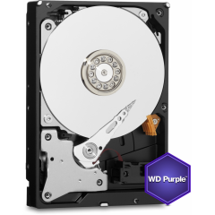 WD PURPLE, WD10PURZ, 3.5" 1TB, 64Mb, 5400 Rpm, 7/24 Güvenlik, HDD  (Türkiye Distribütörü Garantili)