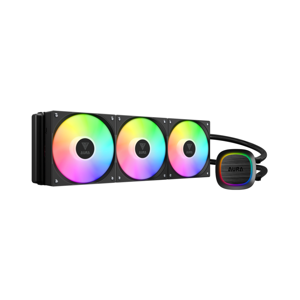 GAMDIAS AURA GL360 V2, 360mm, RGB, 3 Fanlı, CPU Sıvı Soğutma