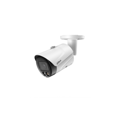DAHUA IPC-HFW1249S-S-IL 1/2.8''Cmos 2MP 3.6mm Smart Led POE Sesli FullColor Bullet IP Güvenlik Kamera