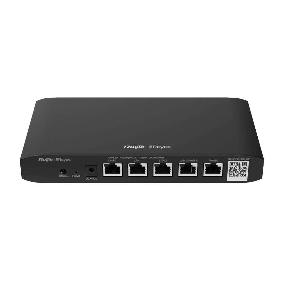 RUIJIE RG-EG105G-P 5 PORT 10/100/1000 4 PORT POE+ YONETILEBILIR GATEWAY/ROUTER