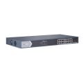HIKVISION DS-3E0518P-E/M 16 PORT GIGABIT 16 PORT POE 125W YONETILEMEZ SWITCH