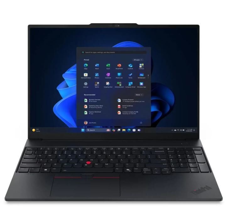 LENOVO ThinkPad E16 G3 21SR0076TX Ultra 7-265U 16GB 512GB SSD O/B Intel UHD 16'' DOS Siyah Notebook