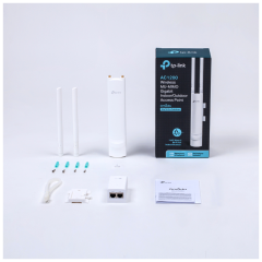 OMADA EAP225 Outdoor, 1Port Gigabit PoE, 1200Mbps, Dual Band, Aktif Poe, Indoor/Outdoor Access Point