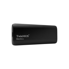 TwinMOS PSSDGGBMED32, 1TB, Taşınabilir External SSD, USB 3.2, Type-C (Dark Grey)