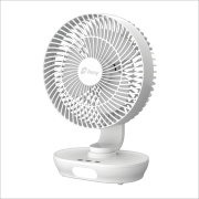 FENY FN-F88, Oscilla+, BEYAZ,  3 Kademeli Hız, 150 Derece Otomatik Salınım, 8" Kanat, Masaüstü, Gece Lambası, Dahili 3000mAh Bataryalı, Type-C Şarj Girişli, Vantilatör