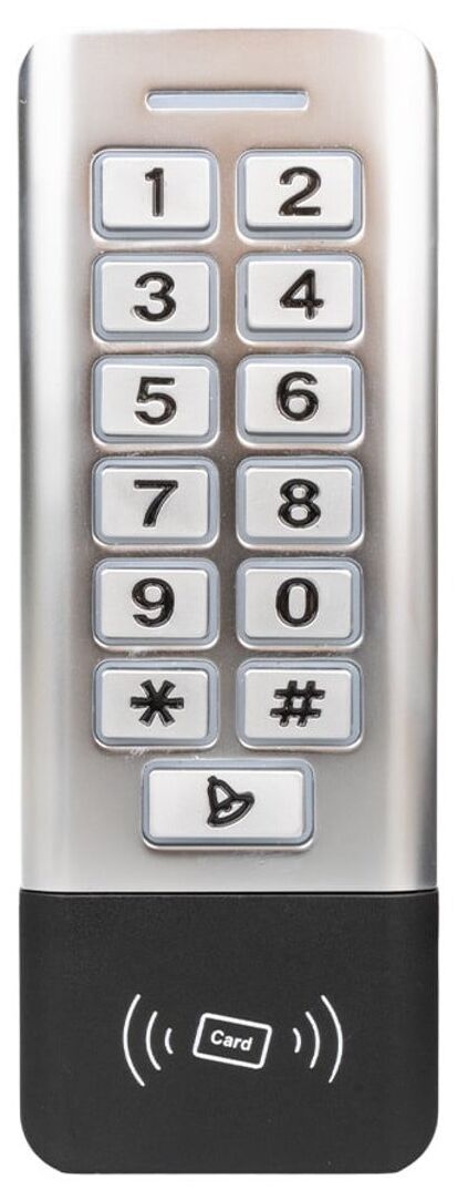 NC-MS11P METAL WP ŞİFRE MATİK / KART OKUYUCU
