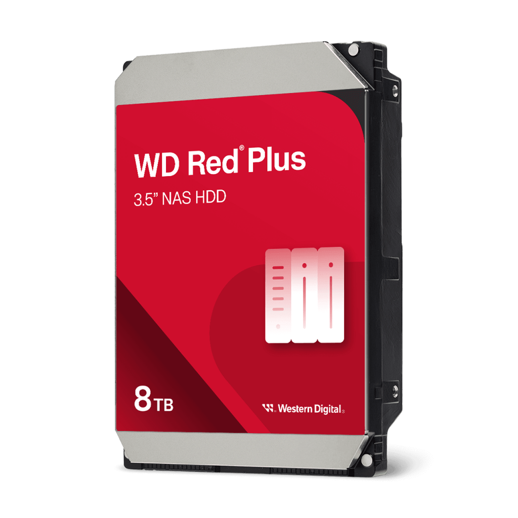 WD RED WD80EFPX 3,5'' 8TB, 256mb, 5640 Rpm, 7/24 GÜVENLİK-NAS-SERVER HDD