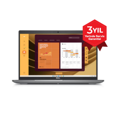 DELL LATITUDE 5550, N021L555015EMEA_VP_UBU, Ultra7 155U, 15,6" FHD, 16Gb Ram, 512Gb SSD, Paylaşımlı Ekran Kartı, Free Dos Notebook (6278643)