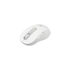 LOGITECH 910-006238, M650L Signature, Beyaz, Sağ El, USB Nano 2,4G Kablosuz,4000dpi, Optik, 5 Tuşlu, 24ay Pil Ömrü, Sessiz Mouse