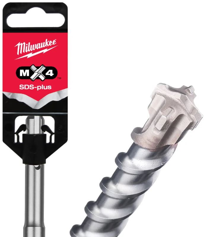 MİLWAUKEE SDS PLUS 7X115 MATKAP UCU 4 ELMAS- 4932352019
