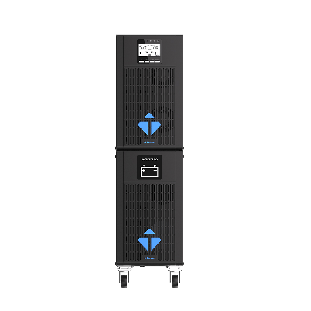 TESCOM NeoLine 100, 6 KVA Online 1F/1F UPS,  (900040103) (16x7A Akü)
