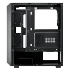 VENTO VG3400S Mid Tower, 650W 80+ Siyah, Temperli Cam, RGB, ATX GAMING KASA