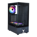 VENTO VG2803F 650W Siyah Temper Camlı Mid Tower ATX Kasa