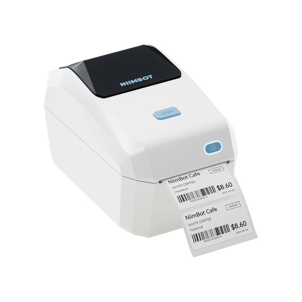 NIIMBOT K3, Taşınabilir, Mürekkepsiz, Termal Etiket Yazıcı (Bluetooth, Wifi) Krem