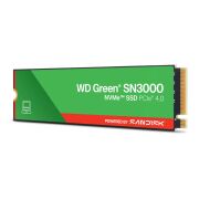 500GB WD GREEN M.2 NVMe SN3000 5000/4000MB/s WDS500G5G0E SSD