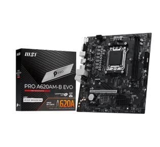 MSI PRO A620AM-B EVO A620 DDR5 Vga GLan mATX HDMI M2 USB3.2 AM5 AMD Anakart