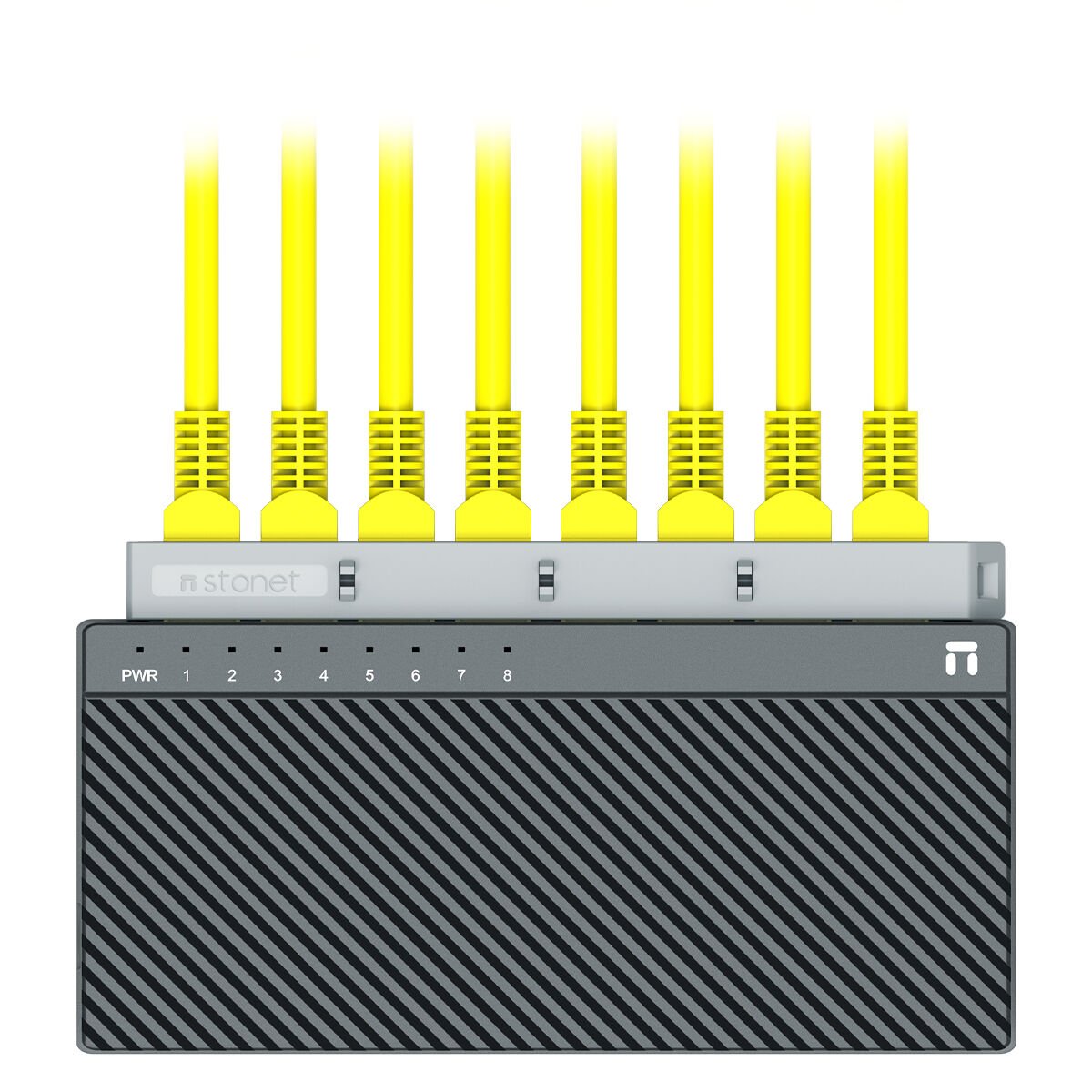 STONET ST3108GC 8 Port Gigabit Ethernet Switch Plastik Kasa