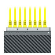 STONET ST3108GC 8 Port Gigabit Ethernet Switch Plastik Kasa