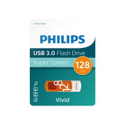 PHILIPS FM12FD00B, 128GB, USB 3.0, Vivid, Turuncu, Flash Disk