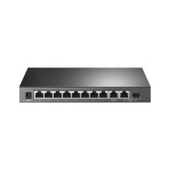 TP-LINK TL-SG1210MP, 8 Port, GigaBit, PoE 123W, 1 Port GigaBit Lan, 1 Port GigaBit SFP, Yönetilebilir, Metal Kasalı Switch