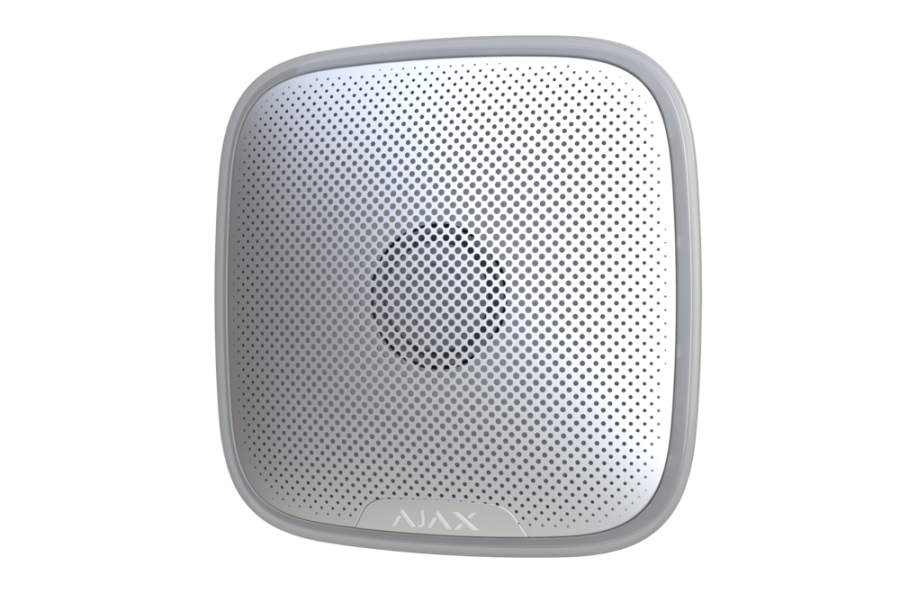 AJAX StreetSiren Kablosuz Harici Siren BEYAZ
