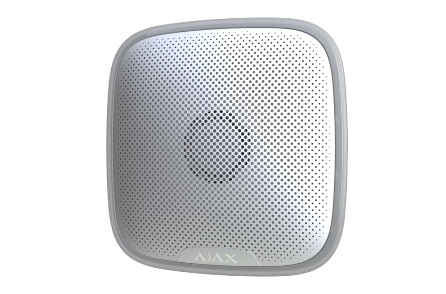 AJAX StreetSiren Kablosuz Harici Siren BEYAZ