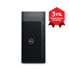 DELL Precision, 3680-i7-14700-1, i7-14700, 16Gb Ram, 512Gb SSD, 4Gb DDR6 T400 Ekran Kartı, Windows11 Pro İş İstasyonu (6328586)