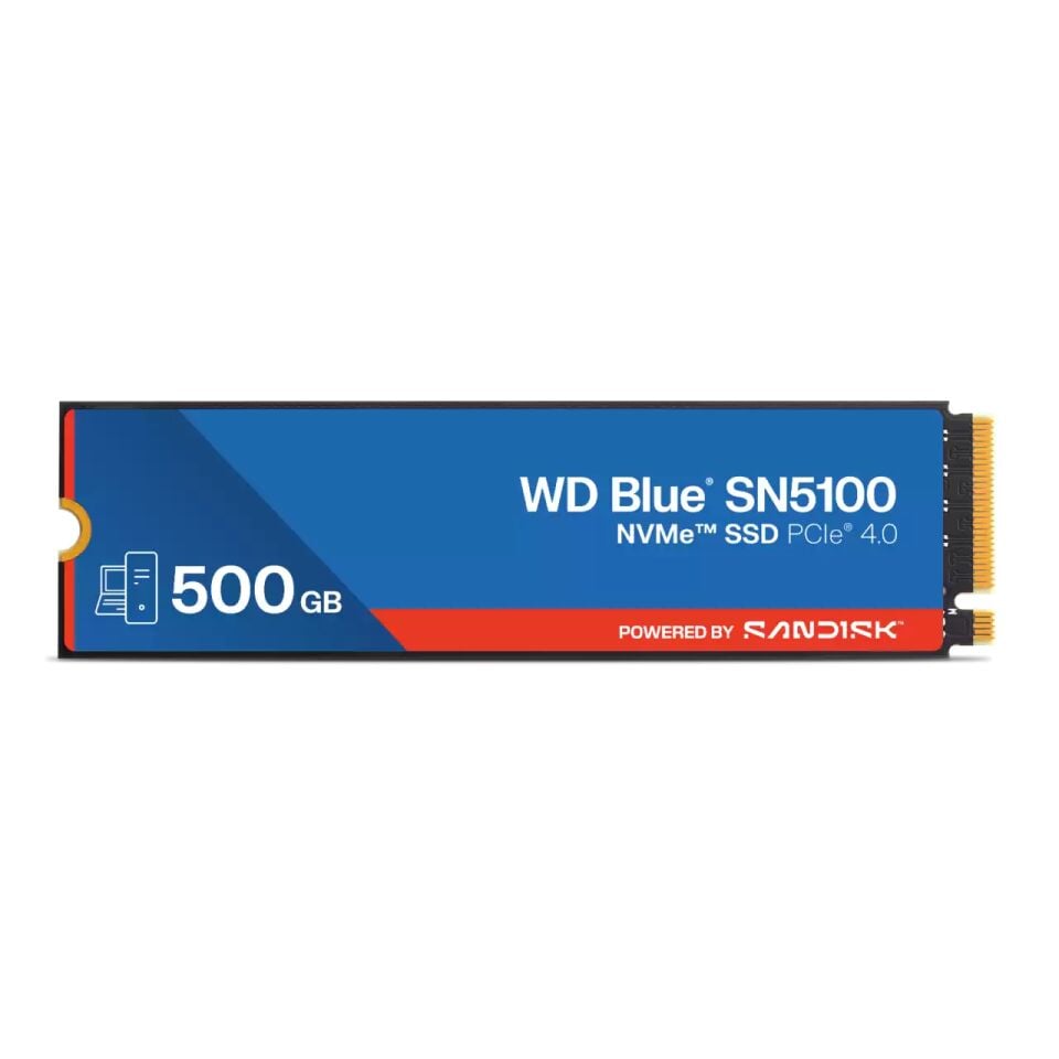 500GB WD BLUE SN5100 M.2 NVME 6600/5600MB/s WDS500G5B0E SSD