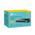 TP-LINK LS106LP, Green Tech, 6 Port, MegaBit, 4 Port PoE 41W, Metal Kasa, Yönetilemez, Masaüstü Switch
