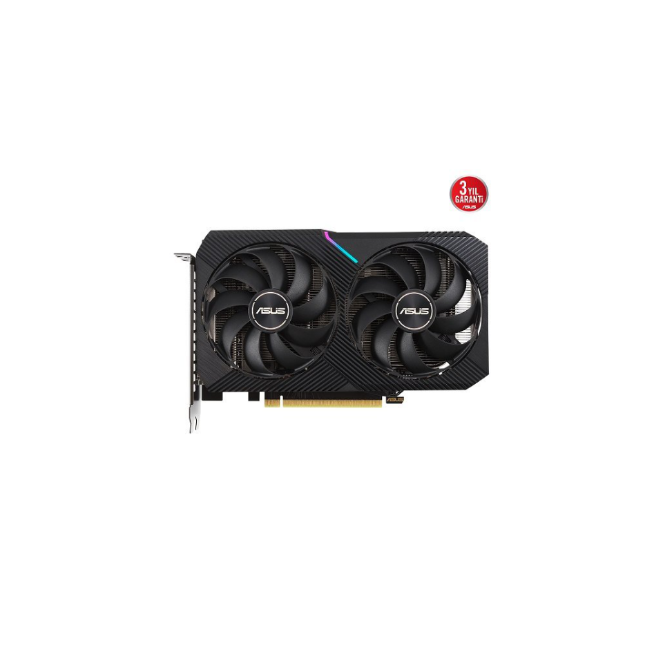 ASUS DUAL-RTX3060-O12G-V2, 12Gb, 192Bit, GDDR6, 192Bit, 1xHDMI, 3xDP GAMING Ekran Kartı
