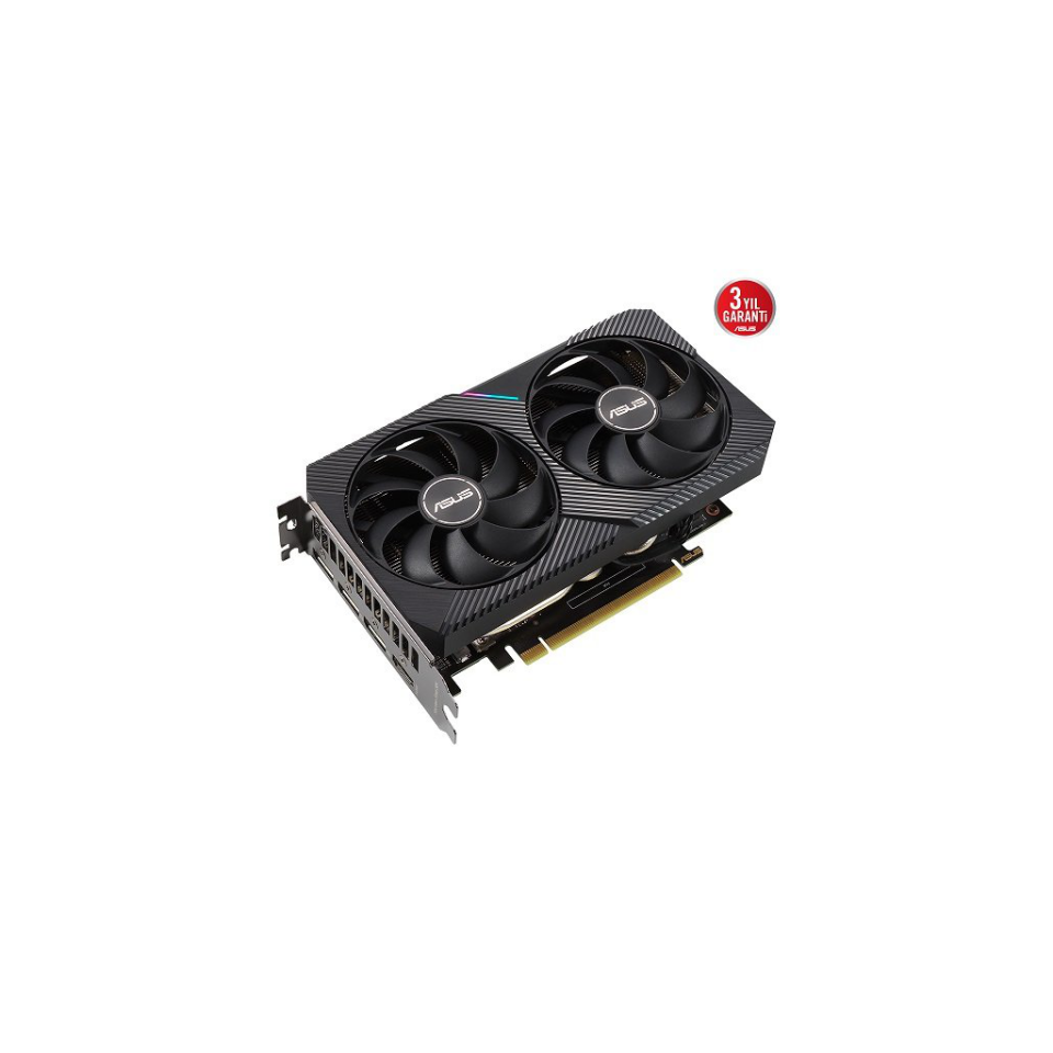 ASUS DUAL-RTX3060-O12G-V2, 12Gb, 192Bit, GDDR6, 192Bit, 1xHDMI, 3xDP GAMING Ekran Kartı