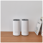 TP-LINK DECO-E4, AC1200, İkili Mesh, 1200Mbps, Dual Band, 2Port Megabit Lan, 260m2 Çekim Alanı, Router, Geniş Alan İnternet Ağı Sağlayıcısı