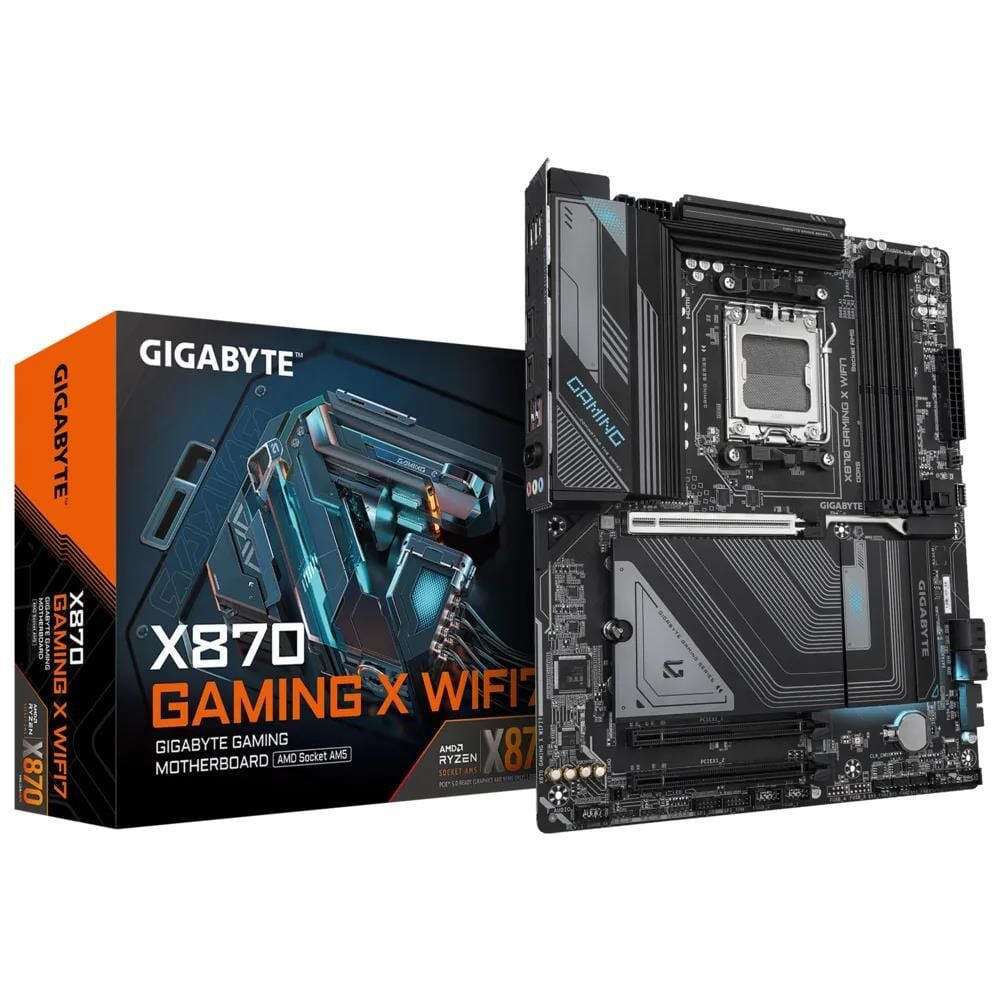 GIGABYTE X870-GAMING-X-WIFI7 4xDDR5 2xTYPE-C+1xHDMI 3xM.2 AM5 ANAKART