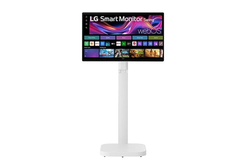 31.5 LG 32U889SA-W 4K TEKERLEKLI STANDLI SMART