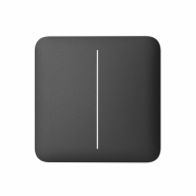 AJAX SoloButton SİYAH (2-GANG)  AKILLI ANAHTAR BUTONU