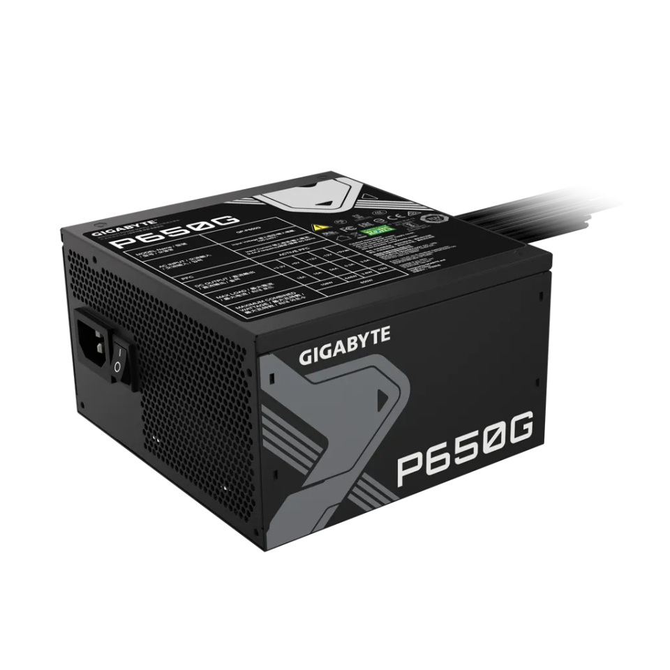 GIGABYTE GP-P650G, 650W, 80+ GOLD, GAMING Power Supply
