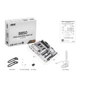 ASUS B850 MAX GAMING WIFI 7 AMD AM5 DDR5 ANAKART BEYAZ