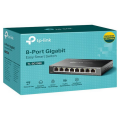 TP-LINK TL-SG108E, 8 Port, GigaBit, Easy Smart, Yönetilebilir, Metal Kasa, Masaüstü Switch