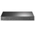 TP-LINK TL-SG1210P, 8 Port, Gigabit, PoE 63W, 1 Port SFP, Yönetilemez, Masaüstü Switch