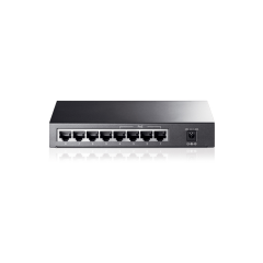 TP-LINK TL-SG1008P, 8 Port, GigaBit, 4 Port PoE, 55W, Yönetilemez, Metal Kasa, Masaüstü Switch
