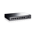 TP-LINK TL-SG1008P, 8 Port, GigaBit, 4 Port PoE, 55W, Yönetilemez, Metal Kasa, Masaüstü Switch